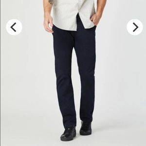 Mavi Zach Straight Leg Navy Twill Pants 33x32
